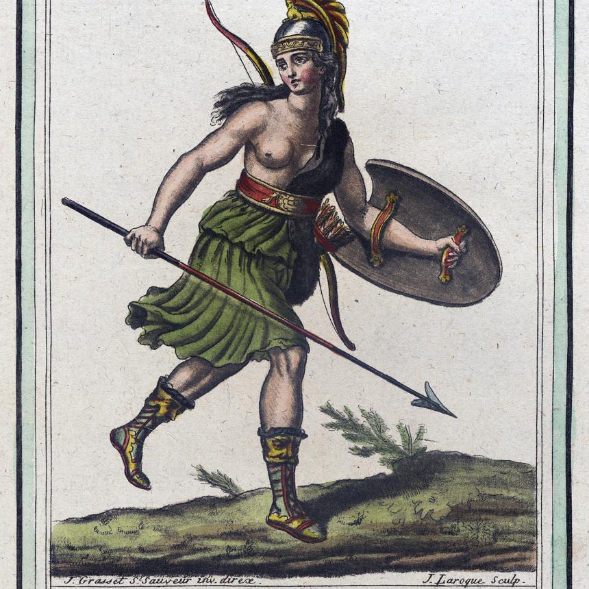 Jaques Grasset "Ancienne amazone". 1797