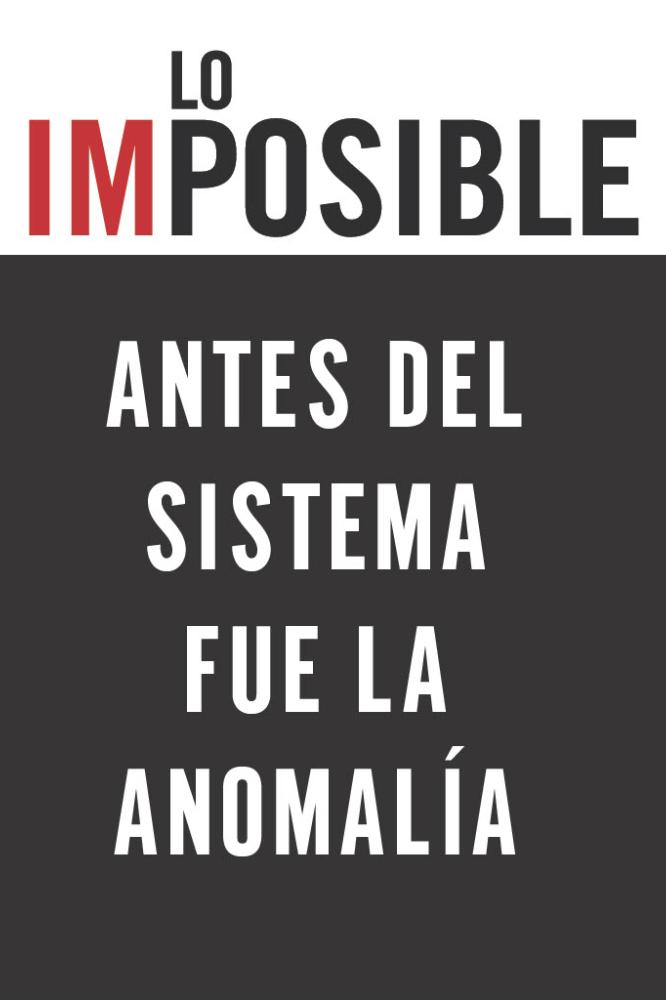 Portada de Lo Imposible 1